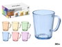 VIVALTO Jarra Mug Surtido 6 Colores 385 ml (Pack de 24)