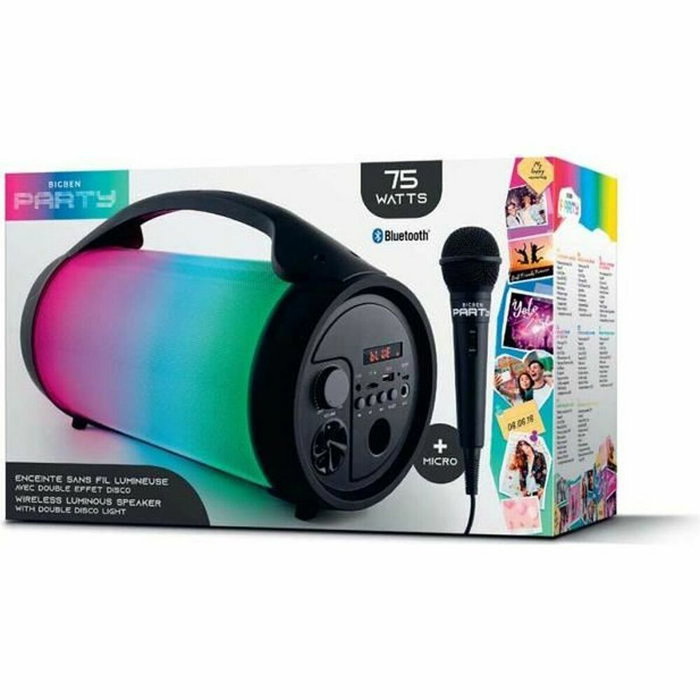 Bigben Interactive PARTYBTPRO Altavoz Bluetooth con Micro Inalámbrico