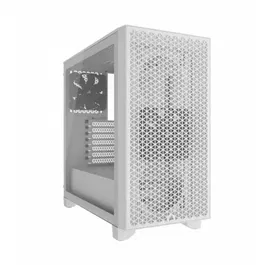 Corsair CC-9011252-WW Caja PC Semitorre ATX 3000D Airflow Blanco con 2 Ventiladores SP120 Elite