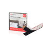 Velcro® Cinta de gancho y bucle adhesiva negra 20 mm x 5 m