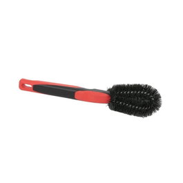 Zefal ZB Twist Cepillo doble para bicicleta, ideal para platos, eje pedalier, pedales y radios, talla única