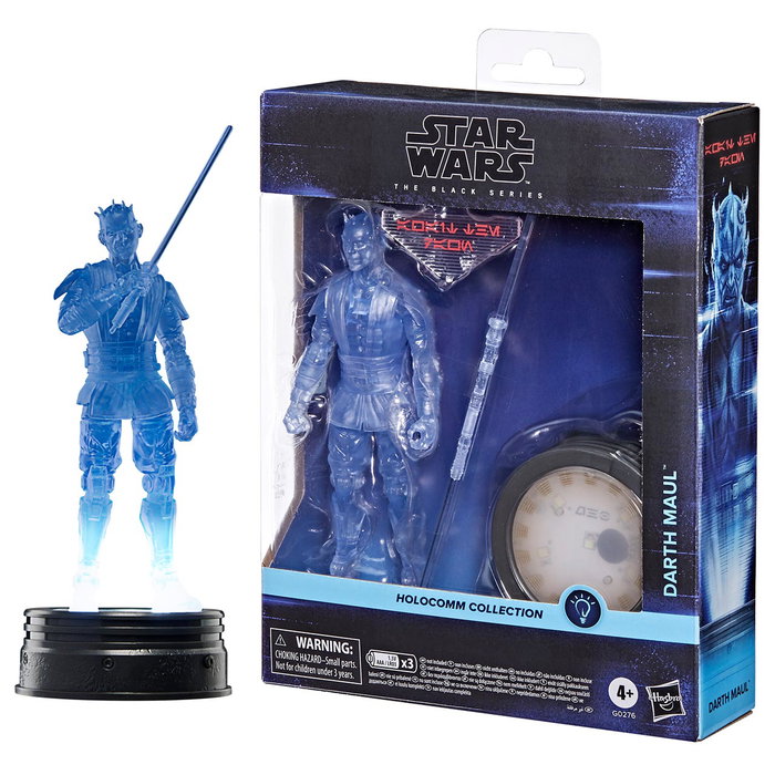 Hasbro Star Wars The Black Series Figura Holocomm Collection Darth Maul Articulable 15 cm G0276