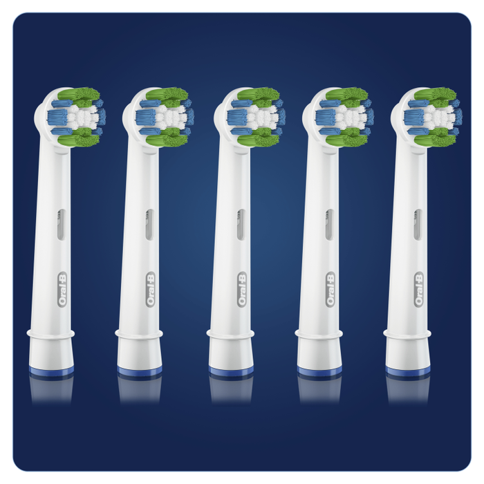 Oral-B Precision Clean 80339350 Cabezales de Cepillo de Dientes Eléctrico, 5 Piezas, Azul, Blanco, Compatible con la Mayoría de Oral-B Oral-B Precision Clean 80339350 Cabezales de Cepillo de Dientes Eléctrico, 5 Piezas, Azul, Blanco, Compatible con la Mayoría de Oral-B