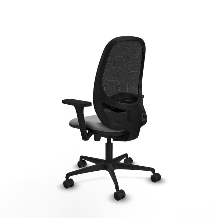 PIQUERAS Y CRESPO Silla de oficina Cilanco con mecanismo Sincro, Gris y Negro PIQUERAS Y CRESPO Silla de oficina Cilanco con mecanismo Sincro, Gris y Negro