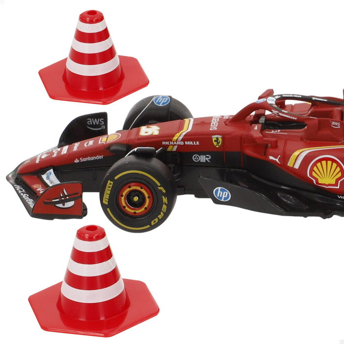 Maisto Ferrari SF-24 Coche RC Escala 1:41, 6 Funciones, Cuerpo Metal, 2.4 GHz Maisto Ferrari SF-24 Coche RC Escala 1:41, 6 Funciones, Cuerpo Metal, 2.4 GHz