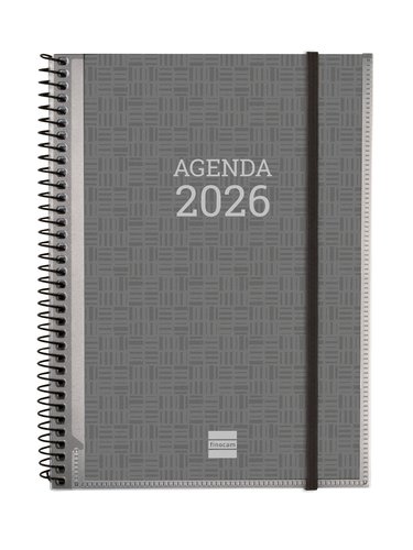 Finocam Agenda Espiral Personalizable 2026 Tapa PP