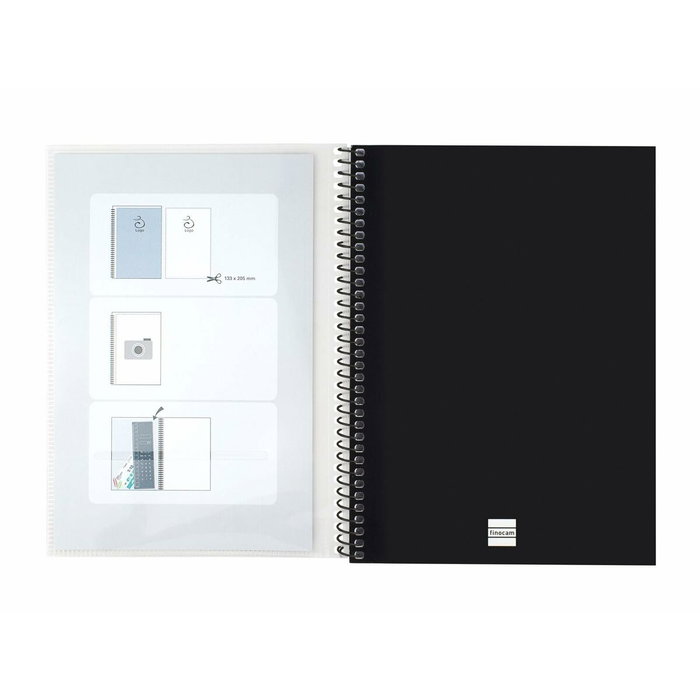 Finocam Agenda Espiral Personalizable 2026 Tapa PP