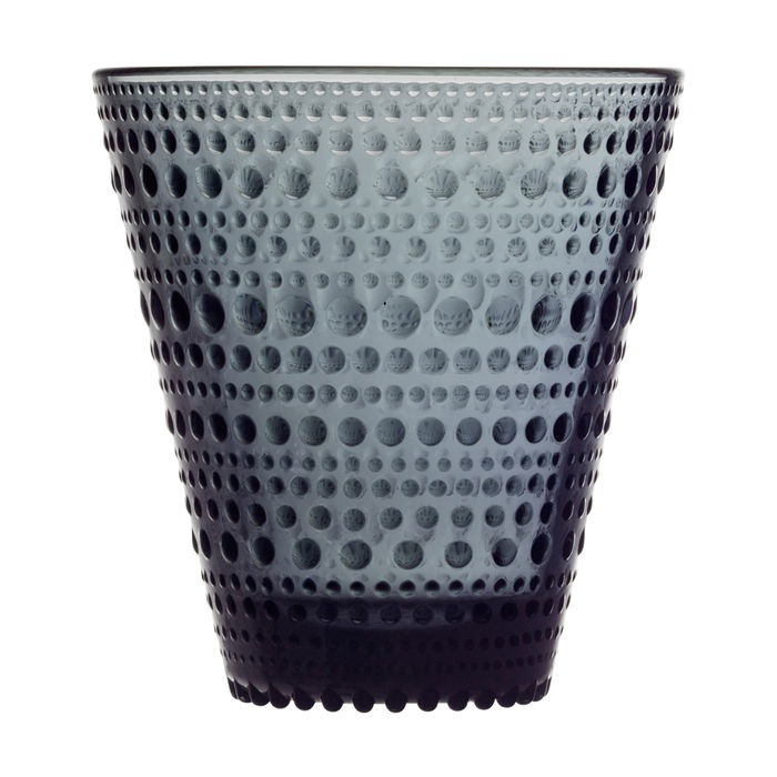Iittala Set 2 Vasos 300 Ml Dark Grey Kastehelmi (6 Unidades)