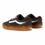 Zapatillas Deportivas Hombre Vans Brooklyn Ls Cgum Turki Rojo Oscuro