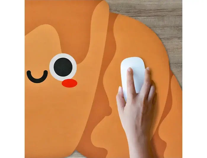 Wondee Alfombrilla de escritorio croissant Wondee Alfombrilla de escritorio croissant