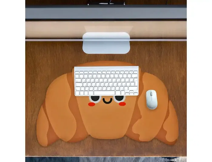 Wondee Alfombrilla de escritorio croissant Wondee Alfombrilla de escritorio croissant