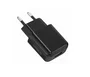 Mobilis 001283 Cargador USB-C para Teléfono y Tableta, Negro, Interior, Adaptador de Corriente Alterna 100-240V, con Bolsa Soft