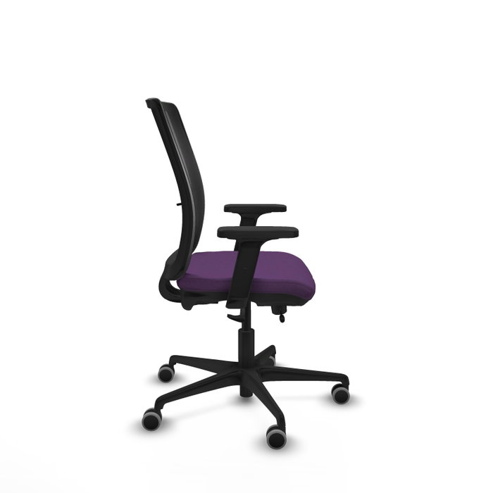 PIQUERAS Y CRESPO Silla de oficina Haches Morada y Negra PIQUERAS Y CRESPO Silla de oficina Haches Morada y Negra