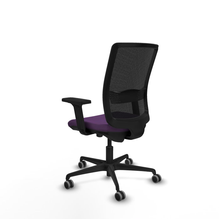 PIQUERAS Y CRESPO Silla de oficina Haches Morada y Negra PIQUERAS Y CRESPO Silla de oficina Haches Morada y Negra