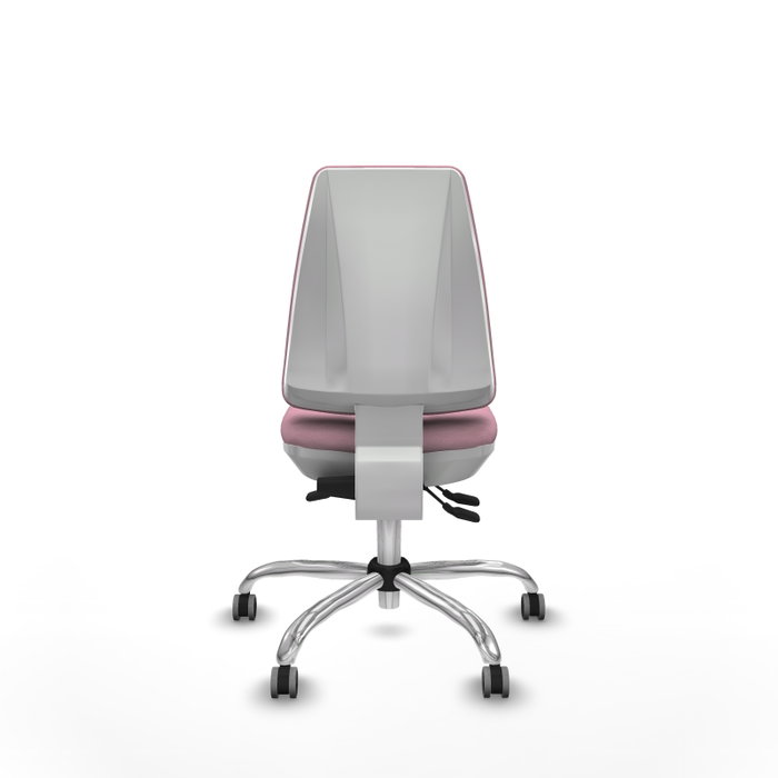 PIQUERAS Y CRESPO Silla de oficina Elche Rosa con mecanismo Asincro