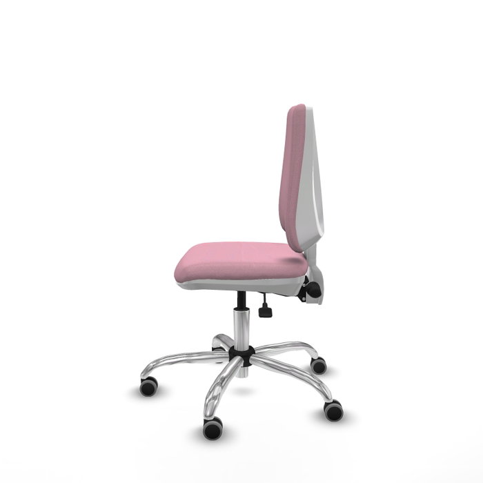 PIQUERAS Y CRESPO Silla de oficina Elche Rosa con mecanismo Asincro