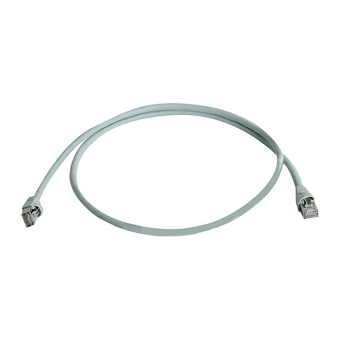 Telegärtner Patchkabel CAT6a RJ45 S/FTP LSZH 1 Metro, Color Gris - Para Redes de Alta Velocidad