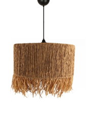 Opviq Candelabro YL657 de Roble, Plástico y Yute con Altura Ajustable para Salón o Comedor, 30-85 cm