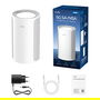 Cudy P2 AX3000 Router Mesh Wi-Fi 6 Doble Banda con 5G, 2.5 Gigabit Ethernet, 2402 Mbps, Blanco - Router de Sobremesa