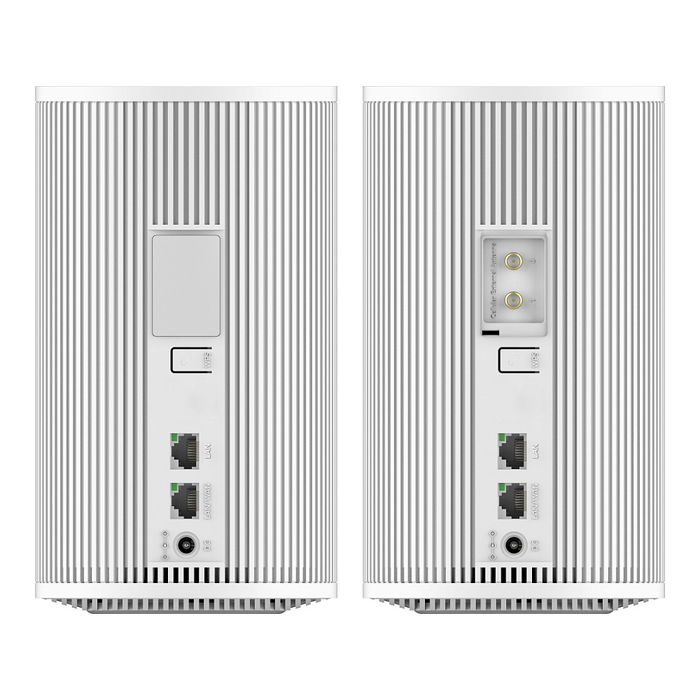 Cudy P2 AX3000 Router Mesh Wi-Fi 6 Doble Banda con 5G, 2.5 Gigabit Ethernet, 2402 Mbps, Blanco - Router de Sobremesa