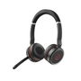 Jabra EVOLVE 75 UC Auriculares Inalámbricos con Cancelación Activa de Ruido y Busylight, Doble Conectividad Bluetooth, Certificados para UC