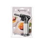 Soplete de Cocina Kinvara Negro Plateado Plata 12 x 15,4 x 5 cm (12 Unidades)
