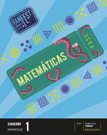 EDELVIVES, CUADERNO MATEMATICAS 1ºPRIM.(FAN FEST) PAUTA - AA.VV.