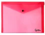 Liderpapel Carpeta dossier con broche roja transparente DIN A5