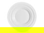 Vivalto Plato Postre Ondas Opal Blanco 19 cm (Set de 24)