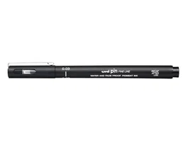 Uniball Rotulador uni pin calibrado 0,03 negro