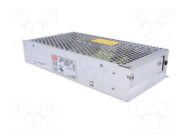 MEAN WELL RS-150-15 150W 15VDC 10A MEAN WELL RS-150-15 150W 15VDC 10A