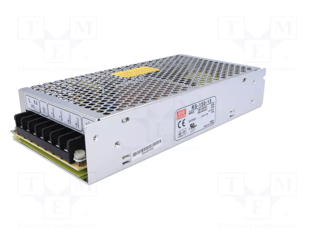 MEAN WELL RS-150-15 150W 15VDC 10A MEAN WELL RS-150-15 150W 15VDC 10A