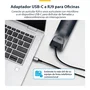 Startech UR9-HEADSET|ADAPTER - Adaptador USB-C a RJ9 para Auriculares/Teléfono, Cable 1.8m, Negro, Plug & Play (Windows, Mac, Android, iOS)
