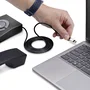 Startech UR9-HEADSET|ADAPTER - Adaptador USB-C a RJ9 para Auriculares/Teléfono, Cable 1.8m, Negro, Plug & Play (Windows, Mac, Android, iOS)
