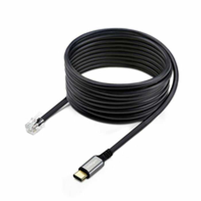 StarTech.com Adaptador USB-C a RJ9 UR9-HEADSET-ADAPTER Negro