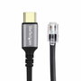 StarTech.com Adaptador USB-C a RJ9 UR9-HEADSET-ADAPTER Negro