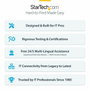 StarTech.com Adaptador USB-C a RJ9 UR9-HEADSET-ADAPTER Negro