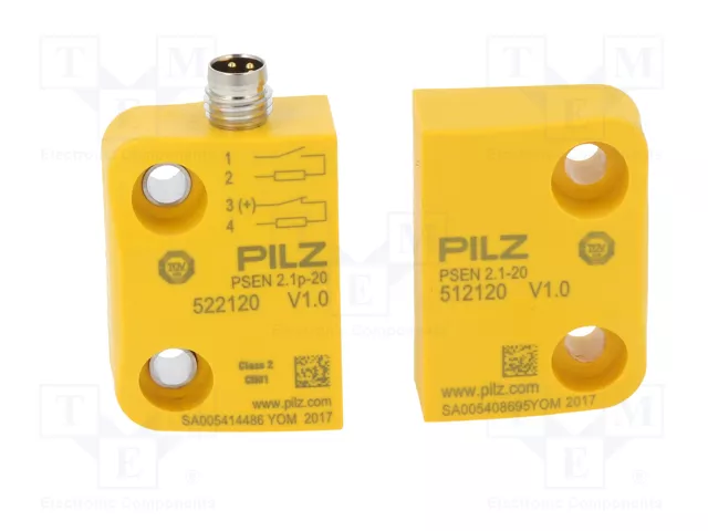 PILZ PSEN 2.1p-20 Interruptor de seguridad magnético NC + NA