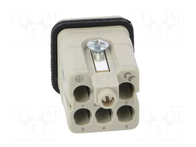 ILME CQM 05 Conector HDC Macho 6 PIN (5+1) 16A ILME CQM 05 Conector HDC Macho 6 PIN (5+1) 16A