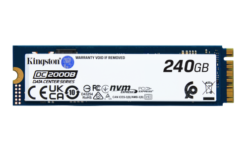 Kingston DC2000B 240 GB SSD M.2 2280 PCIe 4.0 NVMe