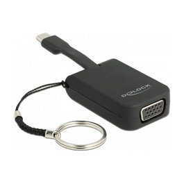 DeLOCK Adaptador USB Tipo C a VGA (DP Alt Mode) 63941