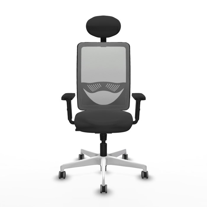 PIQUERAS Y CRESPO Silla de oficina Zulema Gris con mecanismo Sincro PIQUERAS Y CRESPO Silla de oficina Zulema Gris con mecanismo Sincro