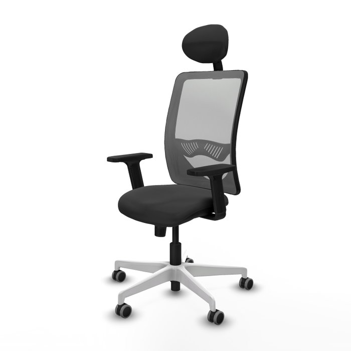 PIQUERAS Y CRESPO Silla de oficina Zulema Gris con mecanismo Sincro PIQUERAS Y CRESPO Silla de oficina Zulema Gris con mecanismo Sincro