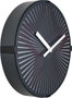 Nextime Reloj de Pared 3223 Negro con Movimiento Estelar