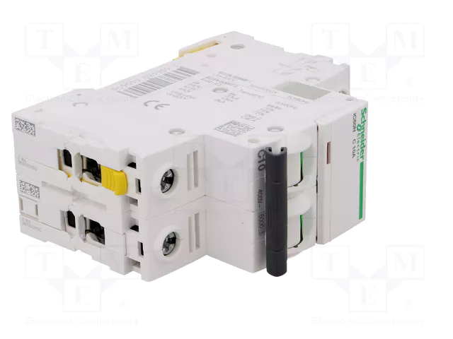SCHNEIDER ELECTRIC Interruptor magnetotérmico iC60N 2 polos 10A Caract C