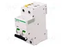 SCHNEIDER ELECTRIC Interruptor magnetotérmico iC60N 2 polos 10A Caract C