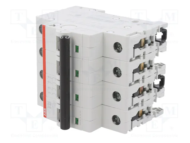 ABB S200 Interruptor magnetotérmico 4 polos 40A 6kA