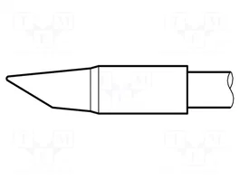 JBC TOOLS Pico de soldadura cono truncado 3,5 mm