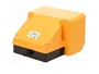 SPAMEL FS-602 Interruptor de pie NC x2 + NA x2 IP65