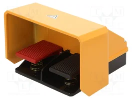 SPAMEL FS-602 Interruptor de pie NC x2 + NA x2 IP65